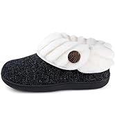 Wishcotton Women's Freira Lightweight Cozy Memory Foam Closed Back Slipper