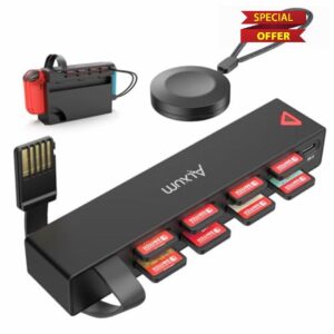 Alxum Switch Game Card Reader with Remote Control
