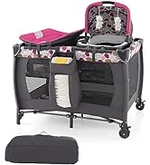 COSTWAY Baby Pushchair, Foldable Infant Stroller with Rain Cover, Mosquito Net, Carry Bag, Adjust...