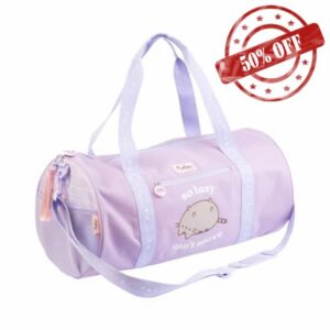 Grupo Erik Pusheen Gym Duffle Bag | Gym Bag Bag with Shoe Compartment | 38L / 11.8 x 19.7 x 9.8 inches / 30 x 50 x 25 cm | Gym Bag | Duffle Bag | Pusheen Gifts | Pusheen Ca