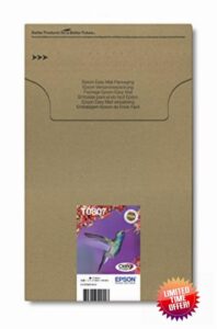 Epson T0807 Hummingbird Genuine Multipack