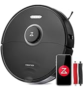 roborock S8 Robot Vacuum Cleaner with Dual Brush & 6000Pa Suction& 3D Structured Light Obstacle A...