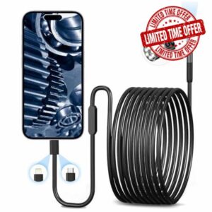 Hopefox Endoscope Inspection Camera with Light