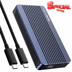ACASIS 40Gbps M.2 NVMe SSD Enclosure