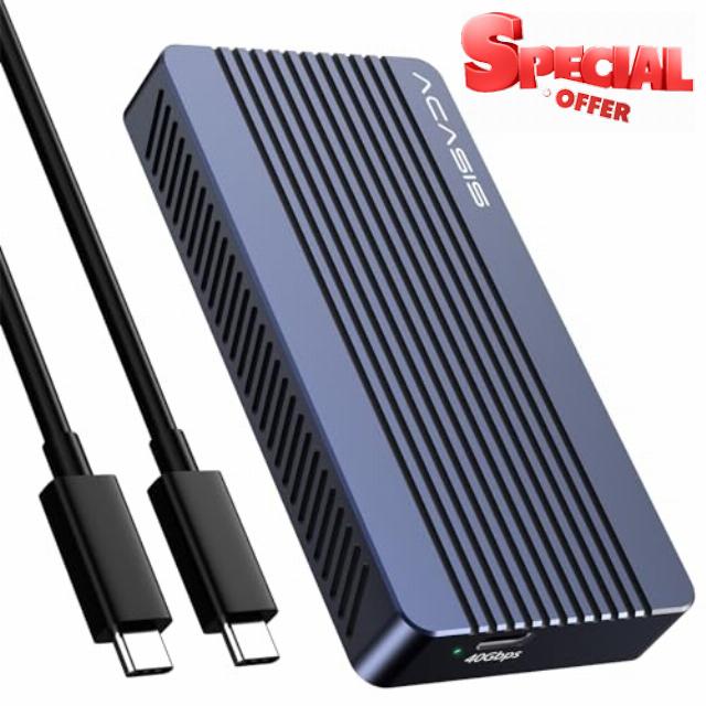 ACASIS 40Gbps M.2 NVMe SSD Enclosure