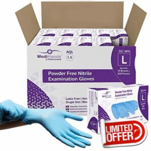 MediHands Nitrile Gloves
