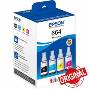Epson EcoTank 664 Genuine Multipack Ink Bottles