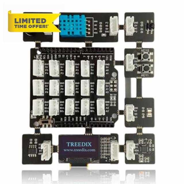 Treedix Ultimate Complete Starter Kit Compatible with Arduino