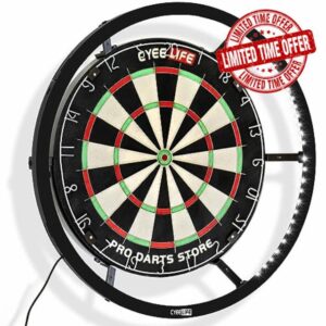 CyeeLife Dartboard LED Lighting System for Steel Dart board