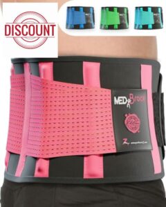 MEDiBrace Back Support Belt Limited Edition Men and Women’s Lower Lumbar Brace for Sciatica Pain Relief