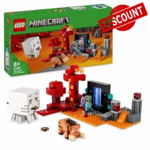 LEGO Minecraft The Nether Portal Ambush Adventure Set
