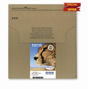 Epson T0715 Cheetah Genuine Multipack