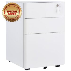 Vinsetto Lockable File Cabinet