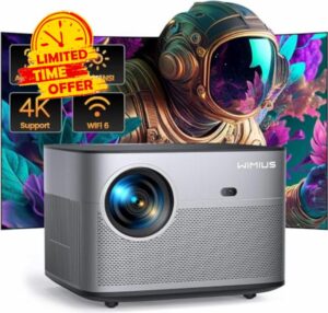 【Auto Focus / Keystone】Projector 4K