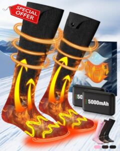 Heated Socks for Men Women