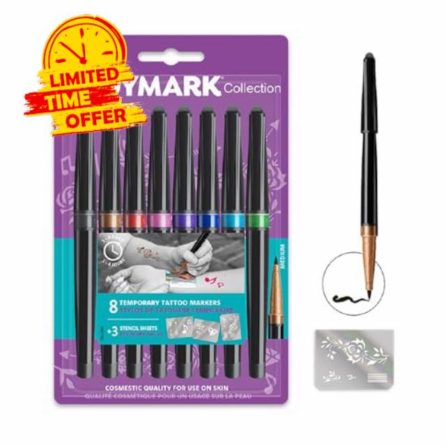 Bic BodyMark COLLECTION - Temporary Tattoo Markers