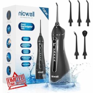 Water Flossers for Teeth Cordless - Nicwell Oral Irrigator Dental