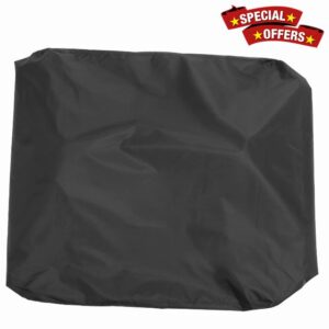 Kisangel Round Brazier Cover Drawstring 420d Oxford Cloth Outdoo