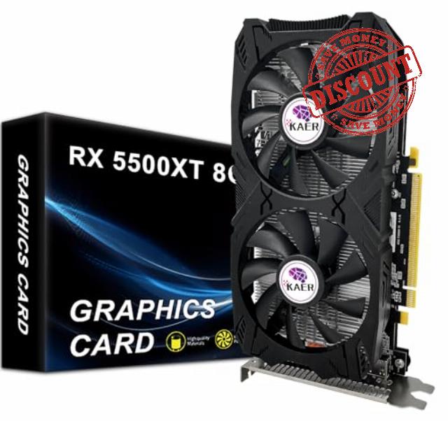 SHOWKINGS RX 5500 XT 8gb GDDR6 Graphics Card