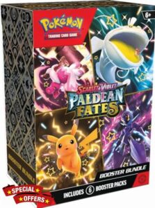 Pokémon TCG: Scarlet & Violet—Paldean Fates Booster Bundle (6 Booster Packs)