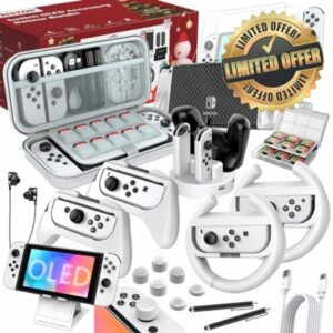 HSTOP Switch OLED Accessories for Nintendo Switch OLED Bundle Kit