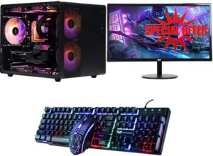 Veno Scorp Gaming PC Bundle 22” Set : Intel Core i5-16GB RAM