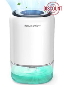 Dehumidifiers for Bathroom - Kitette Electric Dehumidifier for Bathroom with 1400ml Watertank