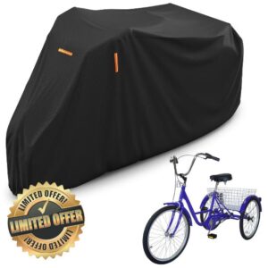 AKEfit Adult Tricycle Cover Electric Tricycle Covers