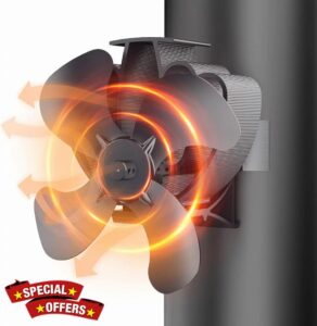 Drcokars Magnetic Stove Fan