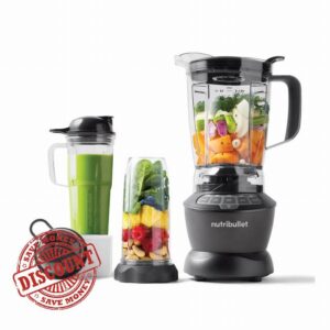 Nutribullet Hot and Cold Blender Combo Charcoal Grey - Includes Powerful 1200W Base