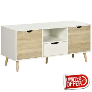 HOMCOM TV Unit Cabinet for TVs up to 50 Inches