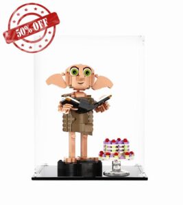 NOVDA Acrylic Display Case for LEGO Dobby The House-Elf 76421