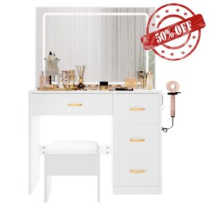 YITAHOME Dressing Table & stool set