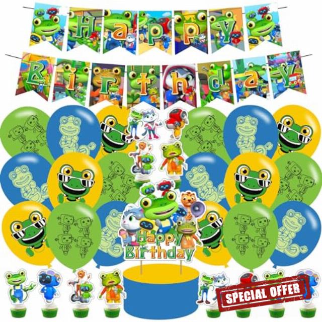 Gecko's Garage Party Supplies