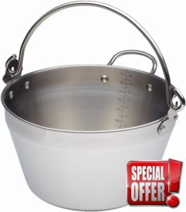 KitchenCraft Jam Pan for Induction Hob with Recipe in Gift Box