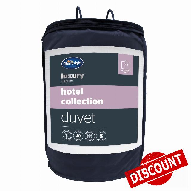 Silentnight Hotel Collection King Size Duvet – All Year Round 10.5 Tog Luxurious Hotel Quality Duvet Quilt – Hypoallergenic and Machine Washable – King Size Bed