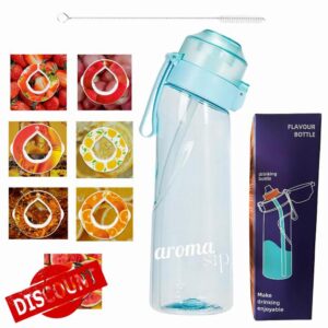 Aroma Sip Air Water Bottle with 7 Flavour Pods