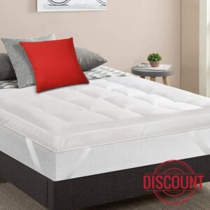 MightySoft Mattress Topper Double Bed 4 Inch Thick