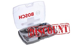 Bosch Professional 5-Piece Starlock Tungsten Carbide Plunge-Cutting Blade/Segment Saw Blade Set (for Wood and Metal