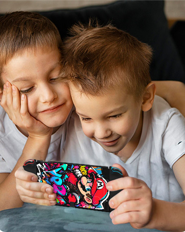 Koecya for Nintendo Switch OLED Case Cute Cartoon Character Design Cases Kawaii Fun Funny Fashion...