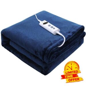 DISUPPO Heated Blanket 180×130cm