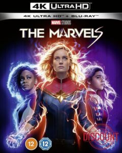 Marvel Studio's The Marvels 4K Ultra HD [Blu-ray] [Region Free]