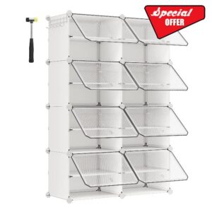 SONGMICS Interlocking Shoe Rack