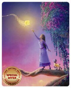 Disney's Wish Steelbook [Blu-ray] [Region Free]