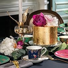 Sandwich Tray - Green sara miller portmeirion chelsea 22 carat gold green navy grey green pink