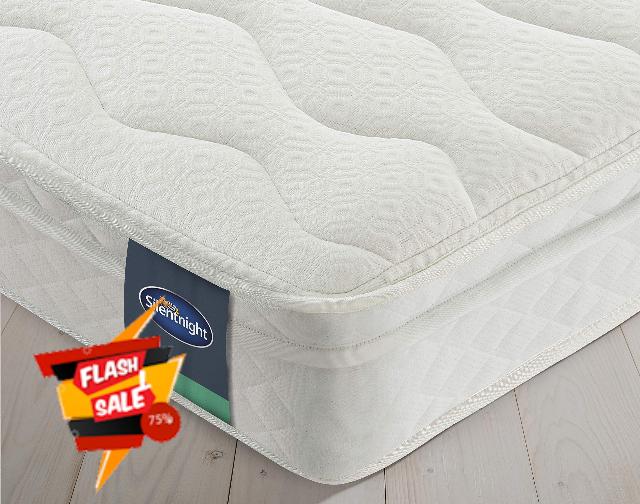 Silentnight Miracoil Cushion Top Mattress