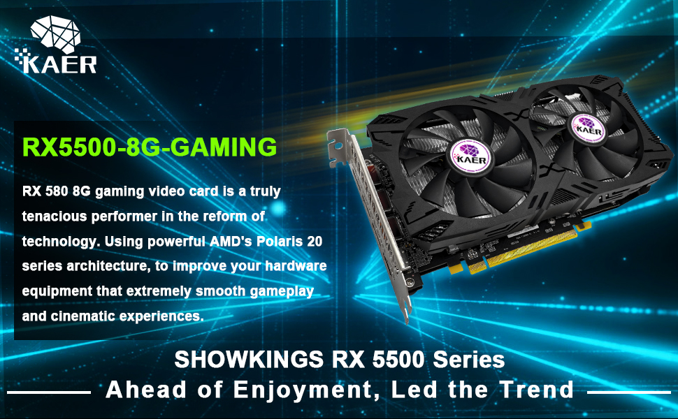 RX 5500 XT 8GB Graphics Card