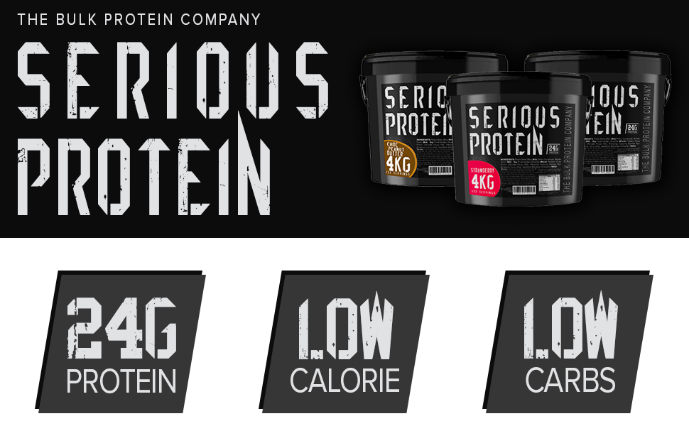 The Bulk Protein Company Serious protein, high protein powder shake