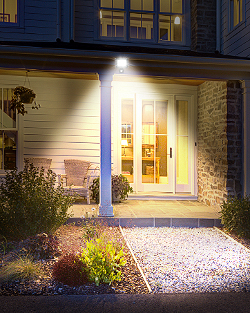 security lights outdoor motion sensor led mains powered