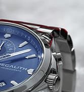 MEGALITH Mens Watches Large Stainless Steel Chronograph Wrist Watch Waterproof Analogue Quartz Wa...